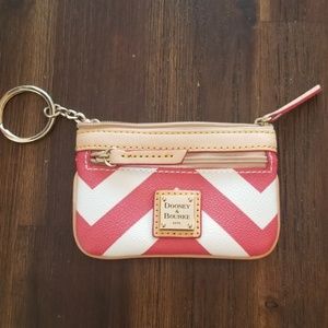 Dooney and bourke Chevron coin purse